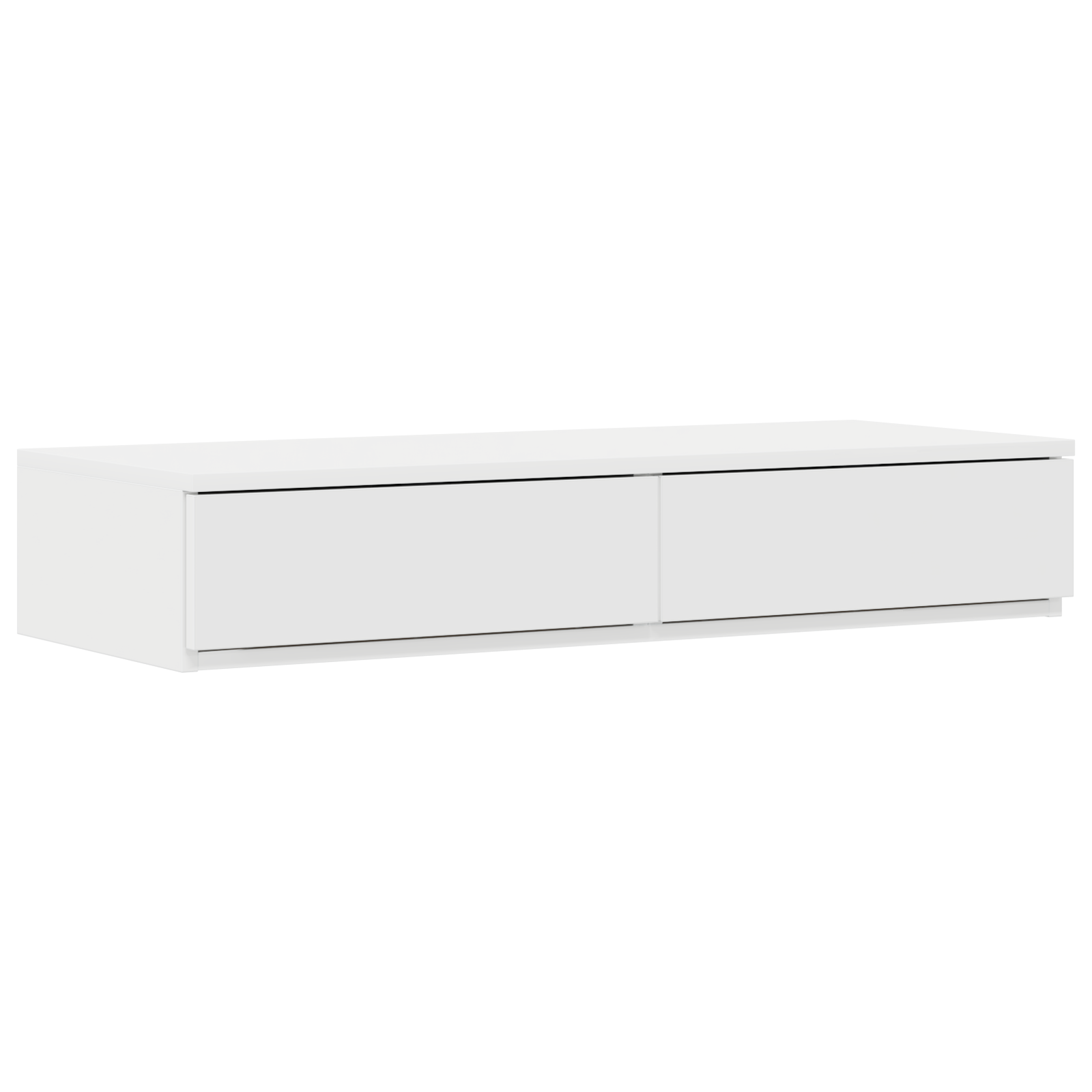 Cassetti per Letto Bianco 80x36,5x16,5 cm in Legno Composito