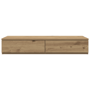 Cassetti per Letto in Quercia Fatta a Mano 90x36,5x16,5 cm in Legno Ingegnerizzato