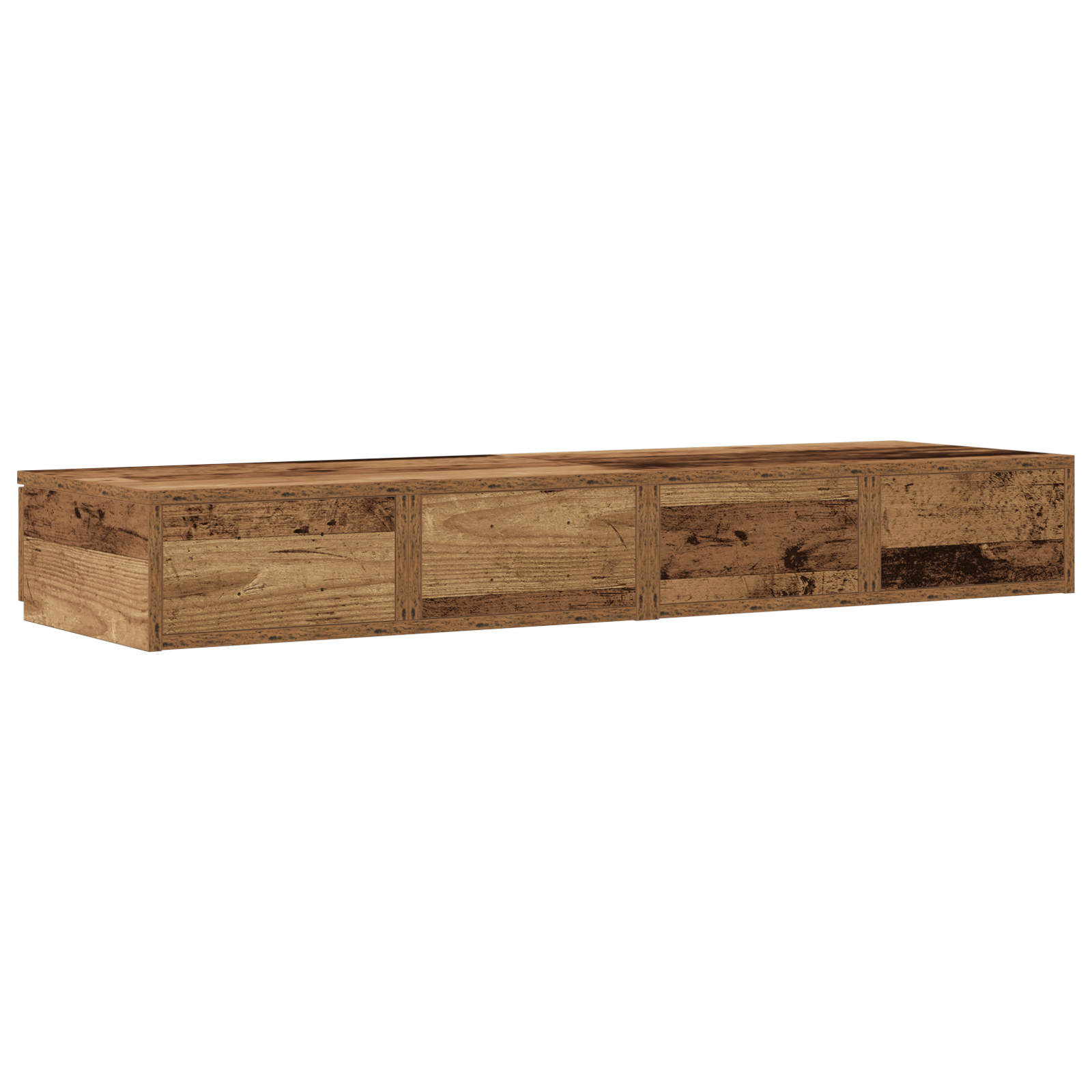 Cassetti Letto Legno Vecchio 120x36,5x16,5 cm Legno Ingegnerizzato