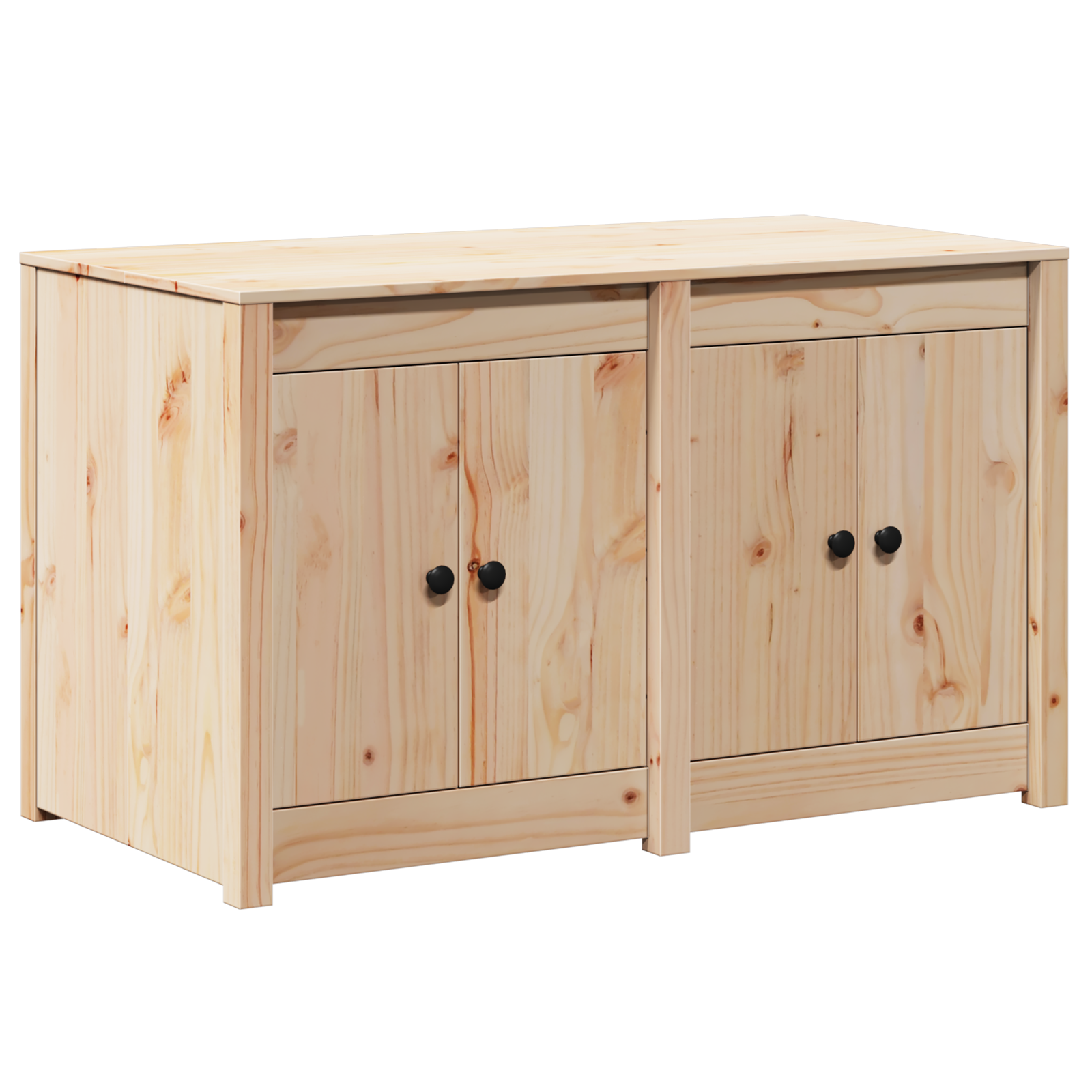 Armadio da Cucina da Esterno 106x55x64 cm Legno Massello di Pino