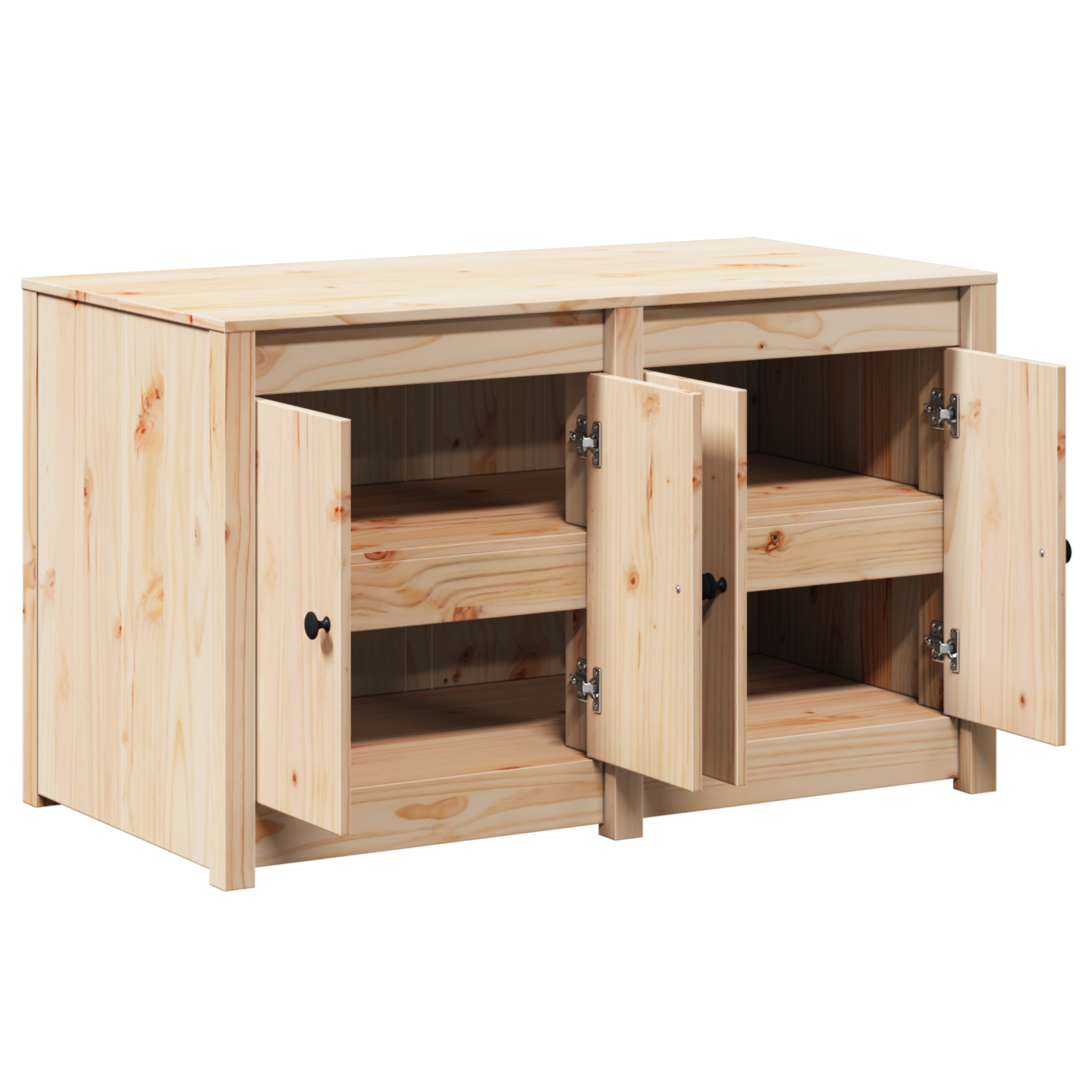 Armadio da Cucina da Esterno 106x55x64 cm Legno Massello di Pino