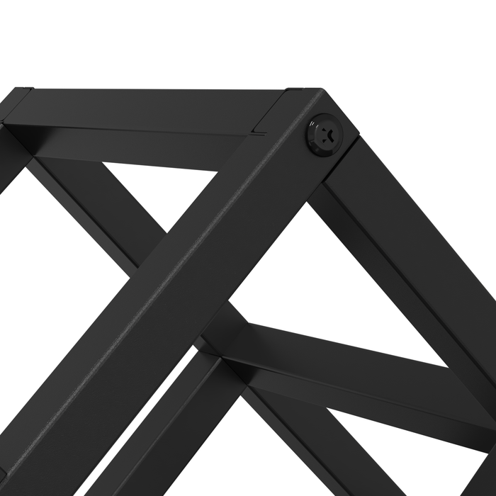 Portabottiglie Nero 63 x 16.5 x 25 cm 868218