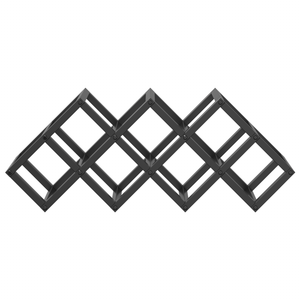 Portabottiglie Nero 63 x 16.5 x 25 cm 868218