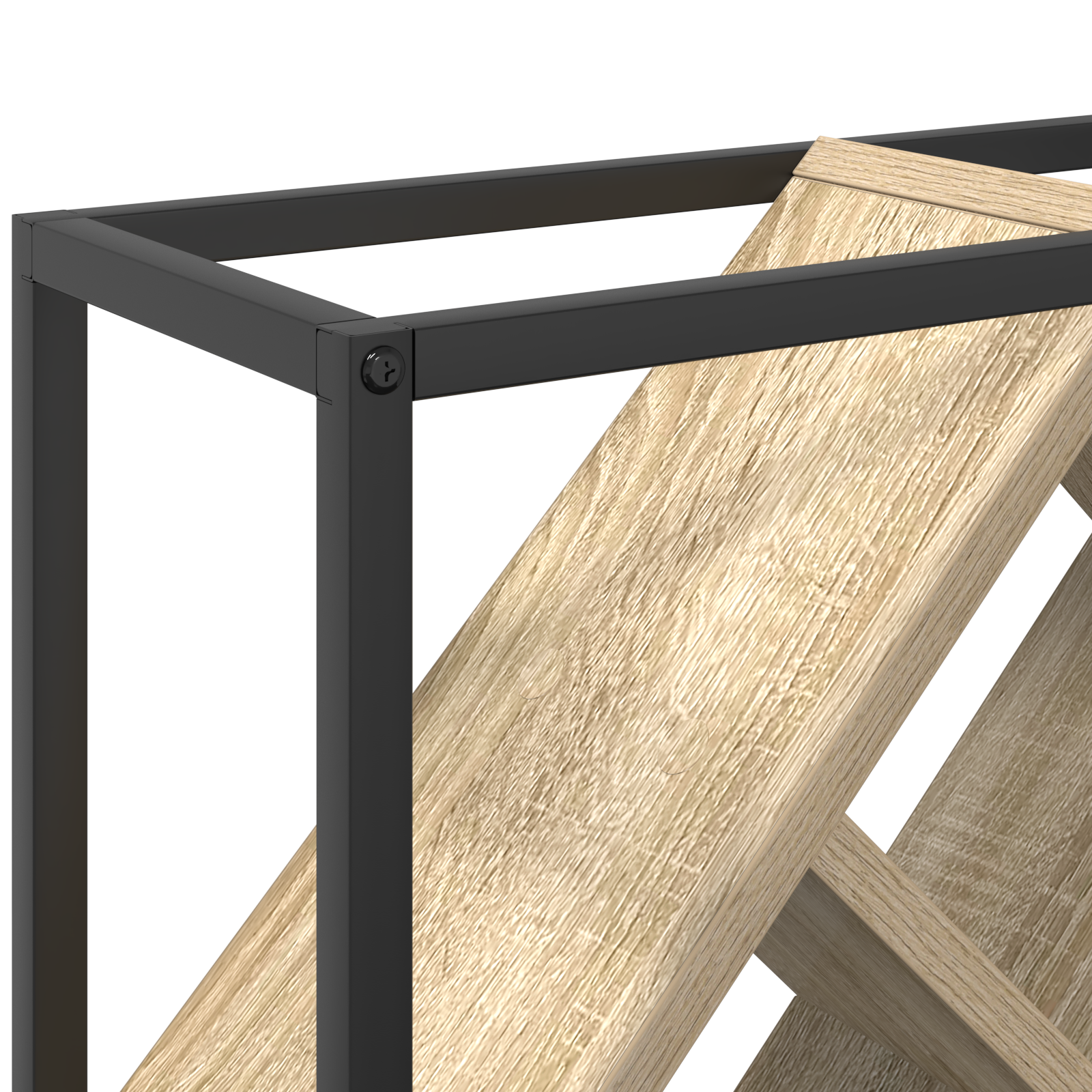 Scaffale per vino Sonoma Oak 51x18x52,5 cm in legno ingegnerizzato