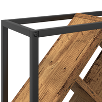 Portabottiglie in Legno Vecchio 51x18x52,5 cm in Legno Ingegnerizzato