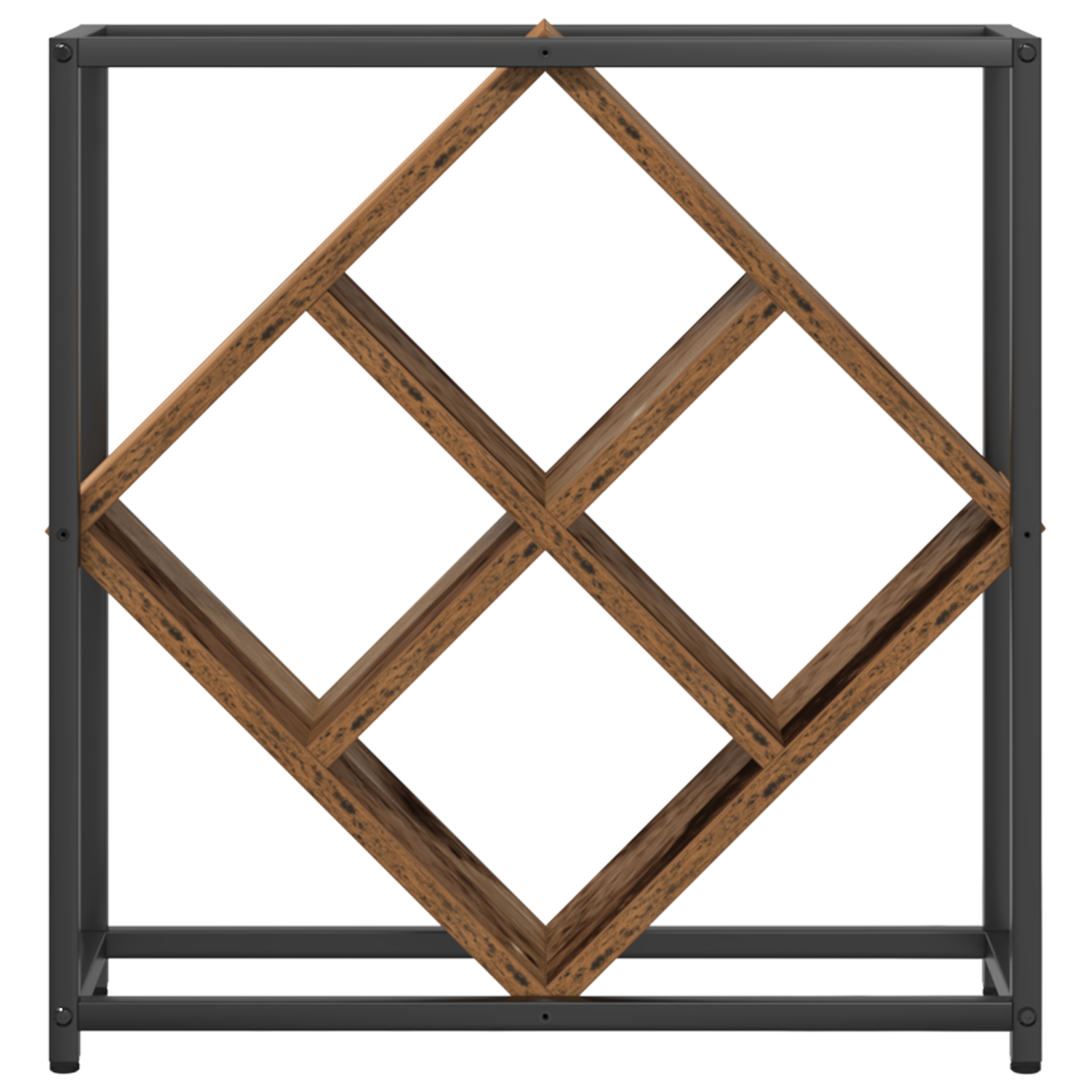 Portabottiglie in Legno Vecchio 51x18x52,5 cm in Legno Ingegnerizzato