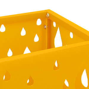 Portaombrelli Giallo senape Metallo Compatto Intarsi decorativi