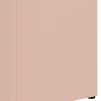 Portaombrelli Rosa Metallo Standard Portaombrelli Rettangolare