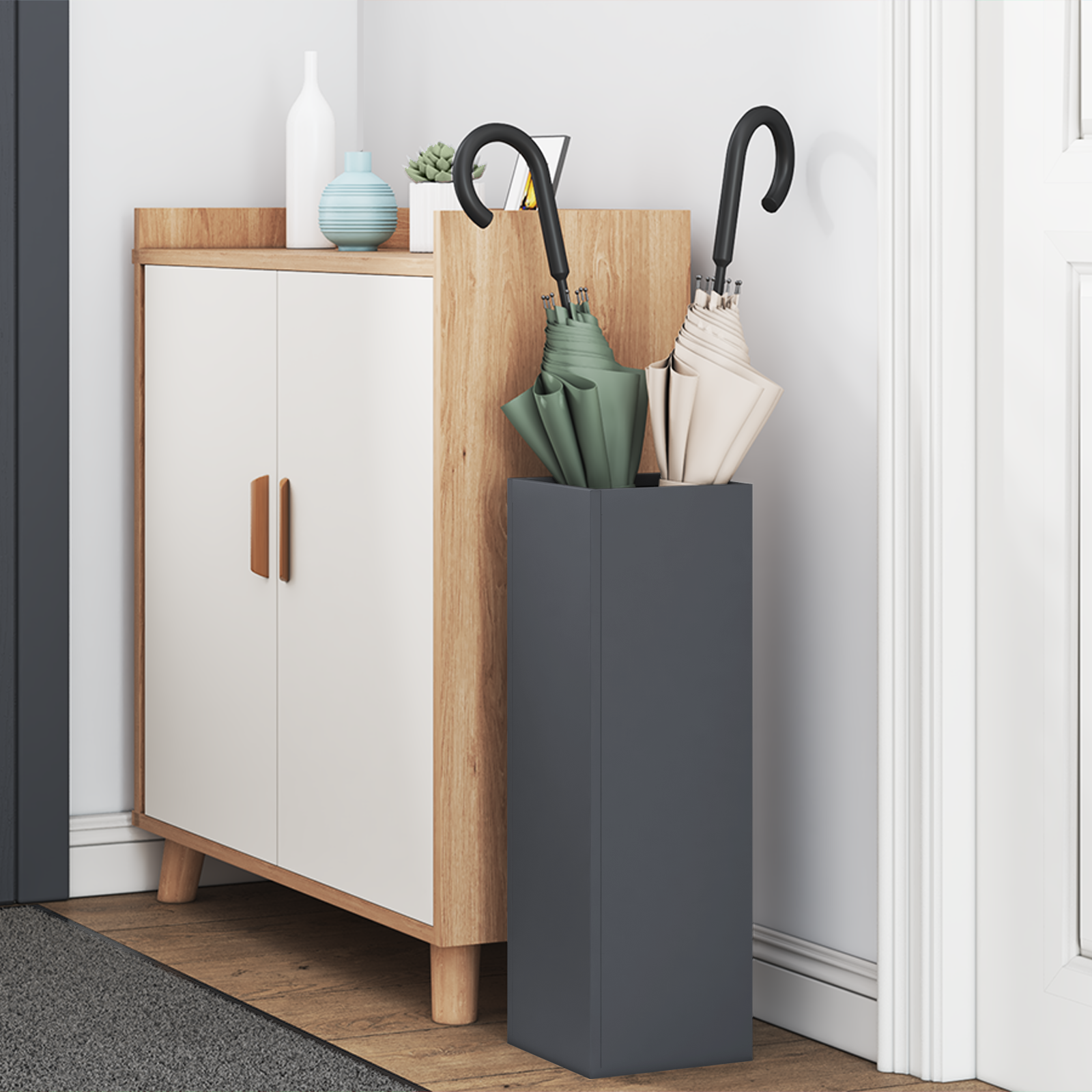 Portaombrelli Antracite Metallo Standard Portaombrelli