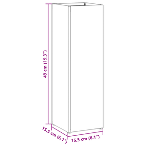 Portaombrelli Antracite Metallo Standard Portaombrelli