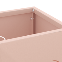 Portaombrelli Rosa Metallo Media Rettangolare Moderno