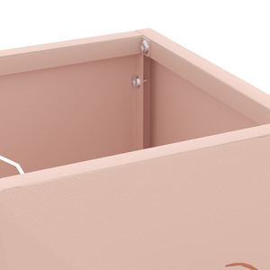 Portaombrelli Rosa Metallo Media Rettangolare Moderno