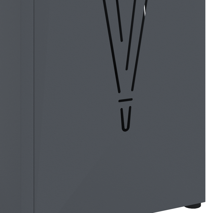 Portaombrelli Antracite Metallo Standard Portaombrelli