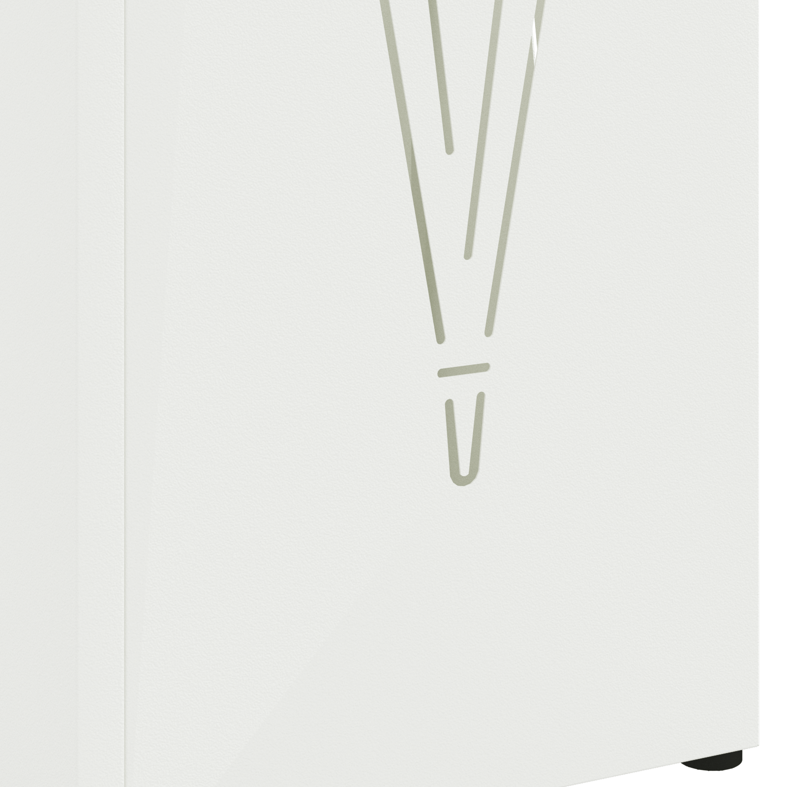 Portaombrelli Bianco Metallo Compatto Portaombrelli