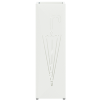 Portaombrelli Bianco Metallo Compatto Portaombrelli