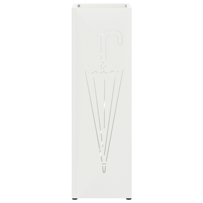 Portaombrelli Bianco Metallo Compatto Portaombrelli