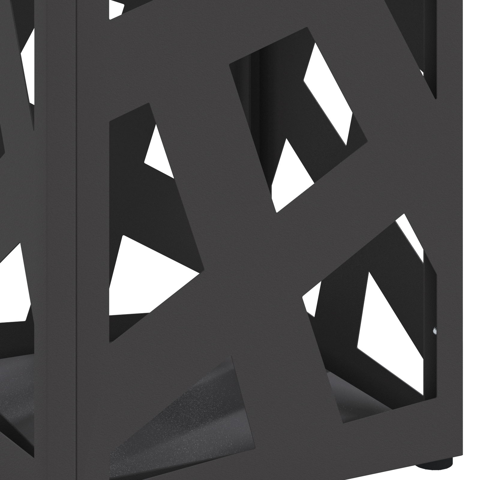 portaombrelli Nero Metallo Medio Motivo Portaombrelli