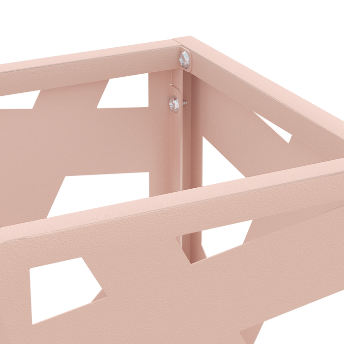 portaombrelli Rosa Metallo Media Intarsi Decorativi