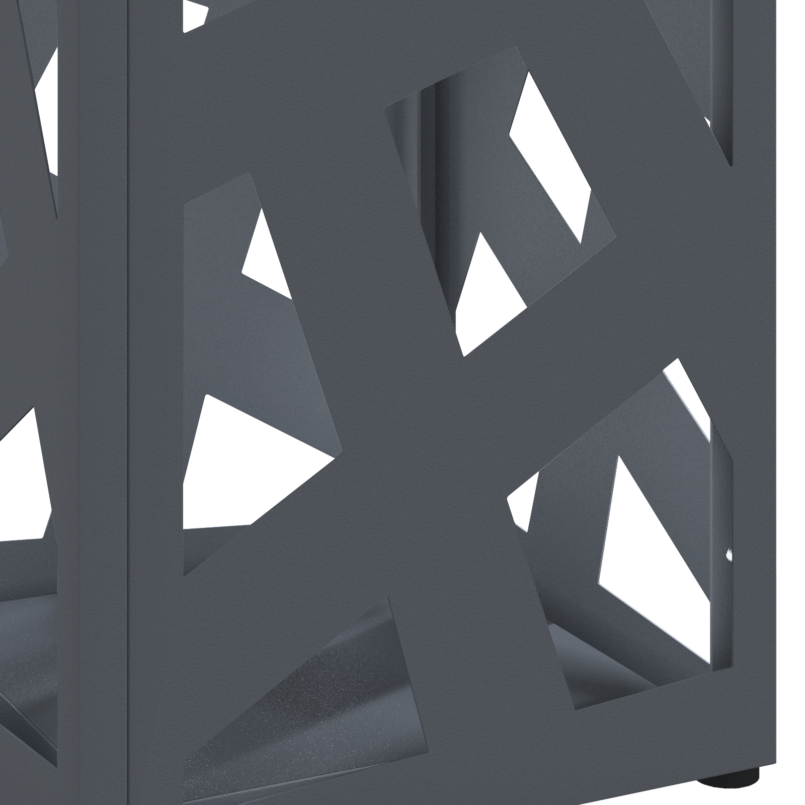 Portaombrelli Antracite Metallo Media Durevole Portaombrello