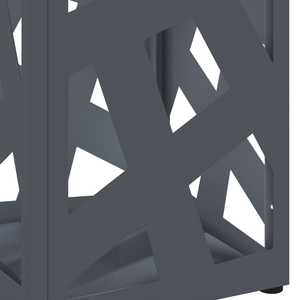 Portaombrelli Antracite Metallo Media Durevole Portaombrello