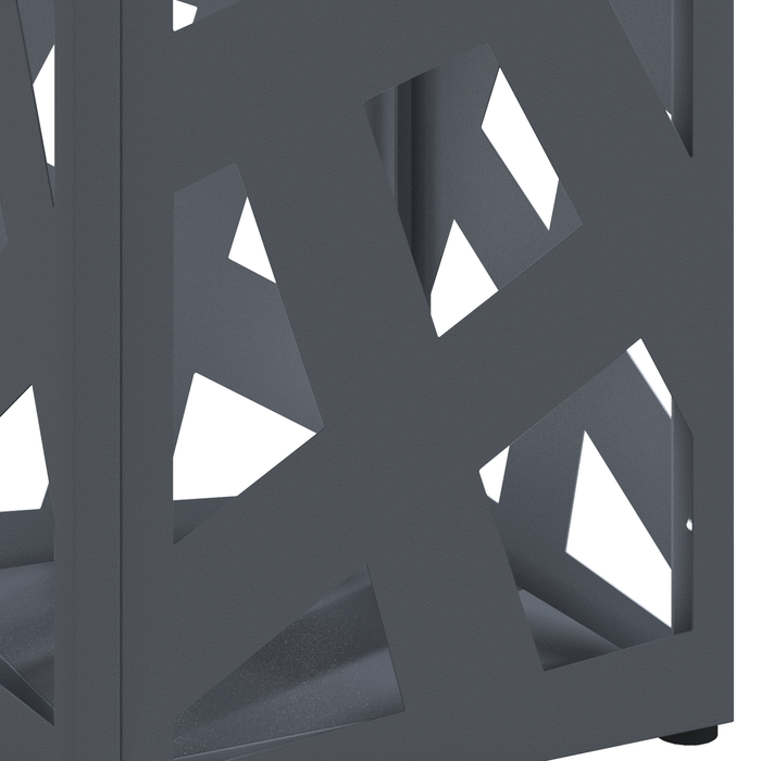 Portaombrelli Antracite Metallo Media Durevole Portaombrello