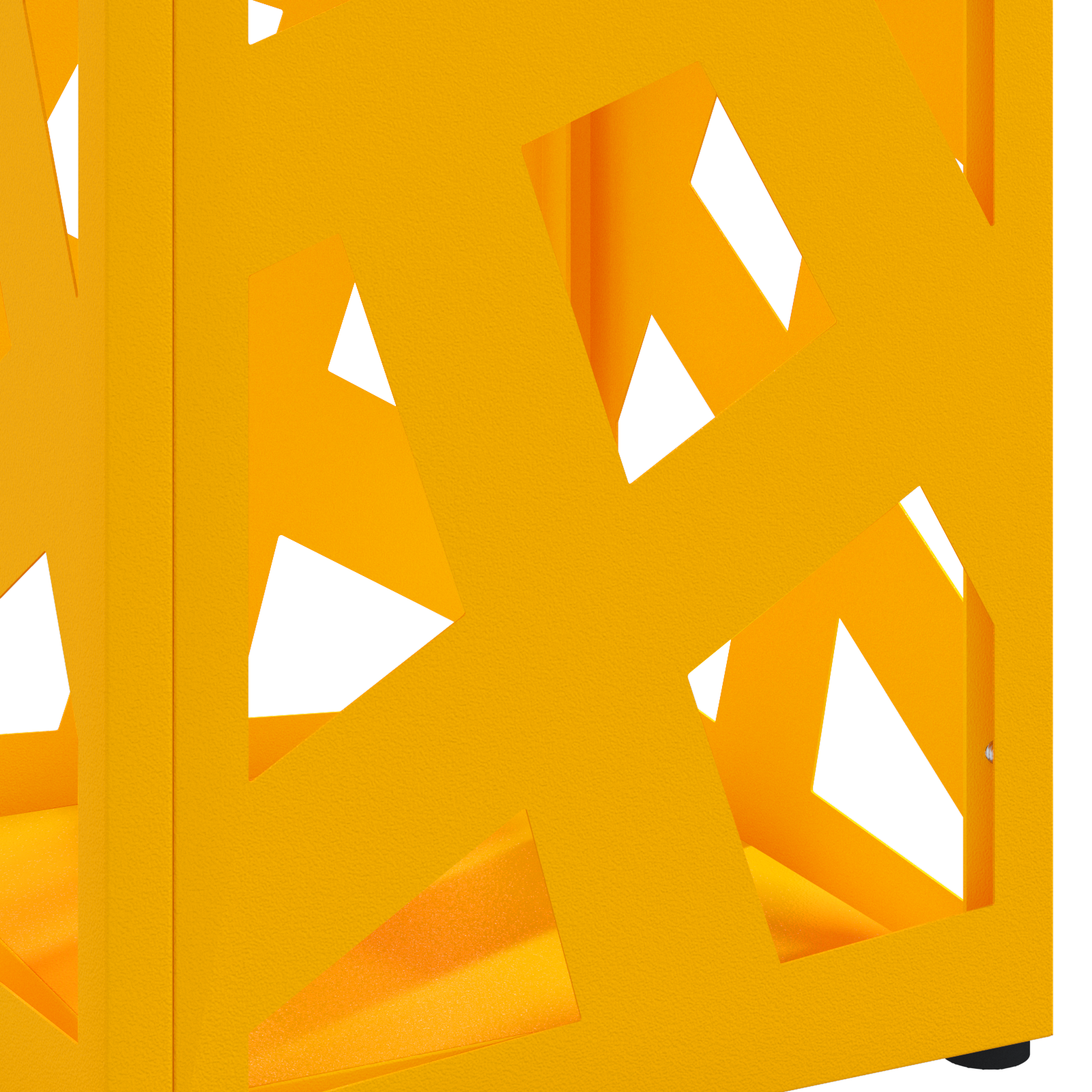 portaombrelli Giallo Senape Metallo Medio Elegante