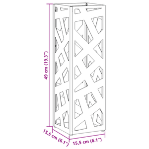 portaombrelli Giallo Senape Metallo Medio Elegante