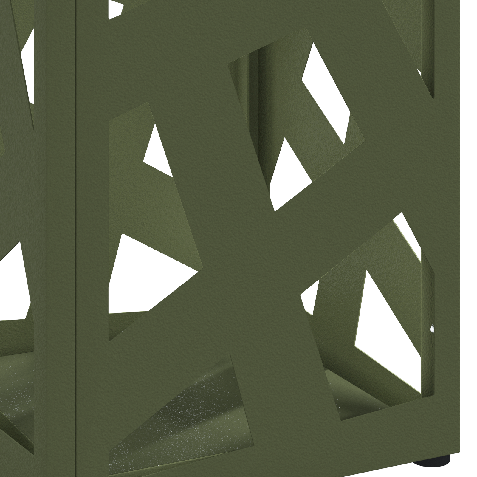 Portaombrelli Verde oliva Metallo Standard Decorazioni