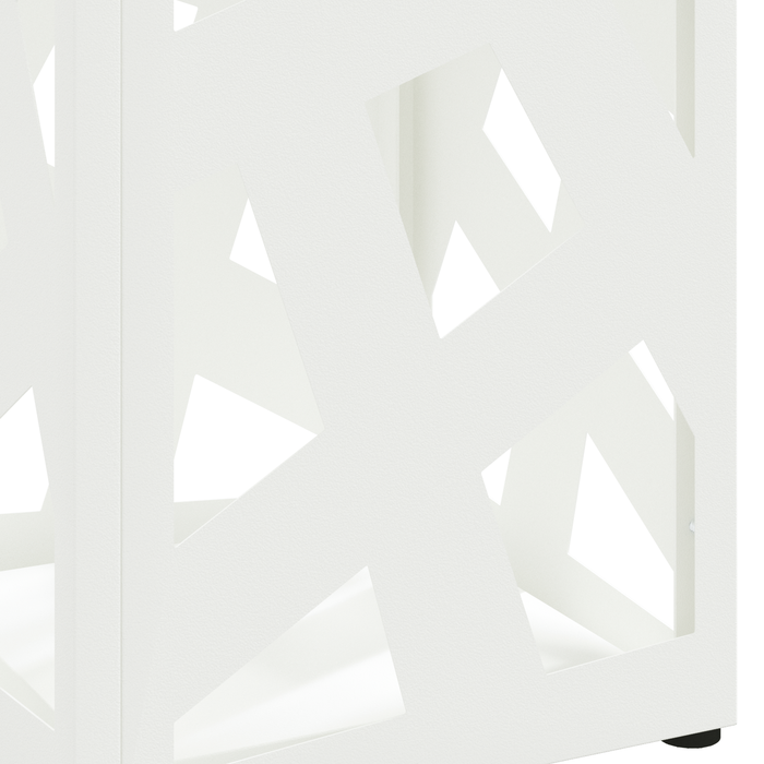 Portaombrelli Bianco Metallo Standard Portaombrelli