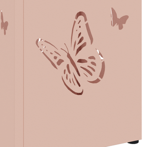 Portaombrelli Rosa Metallo Standard Intarsi Decorativi