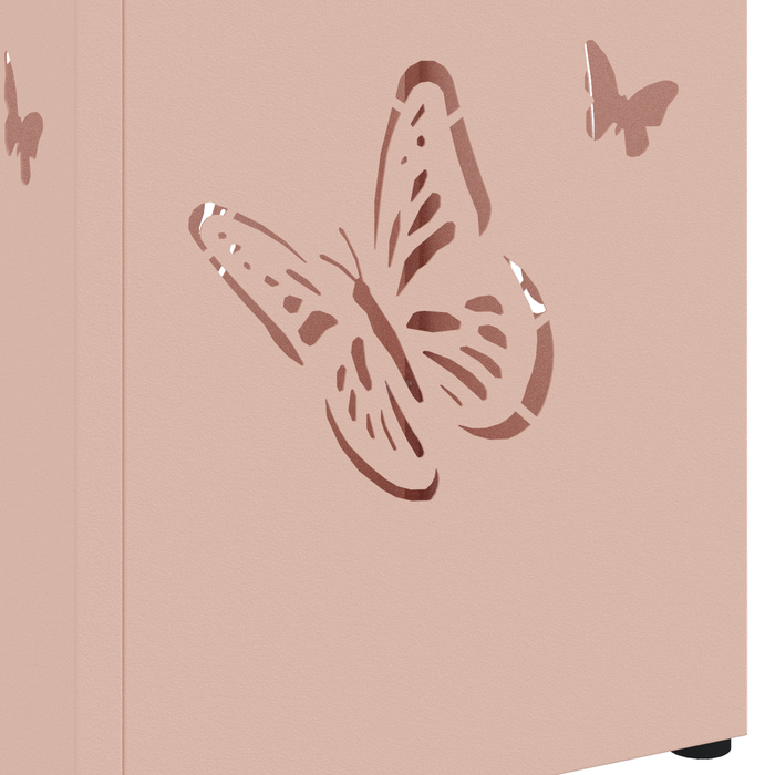 Portaombrelli Rosa Metallo Standard Intarsi Decorativi