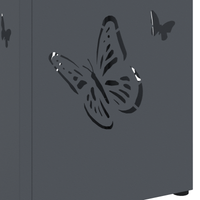 Portaombrelli Antracite Metallo Medio Motivo Portaombrelli