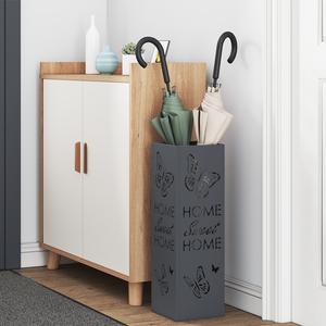 Portaombrelli Antracite Metallo Medio Motivo Portaombrelli