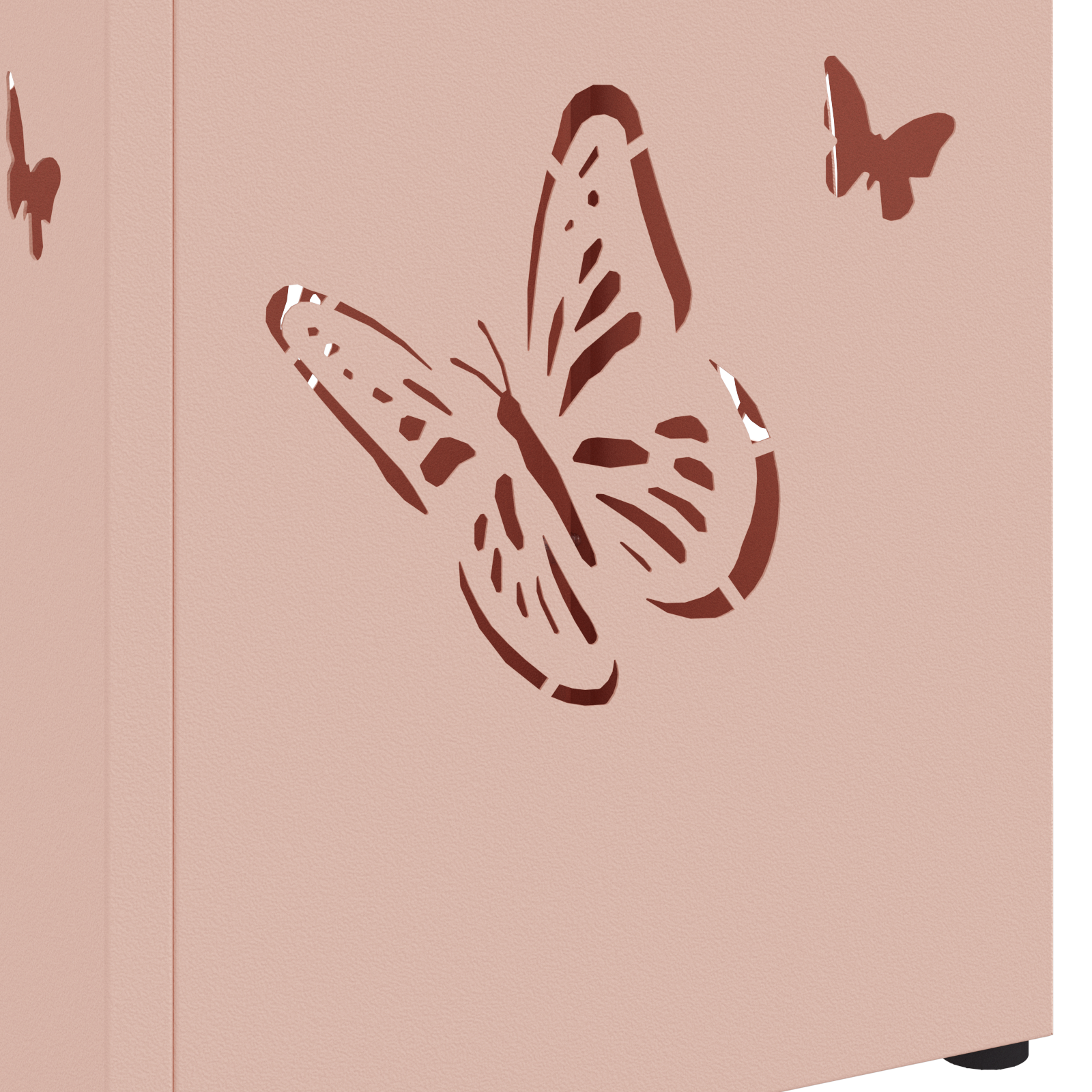 Portaombrelli Rosa Metallo Media Intarsi Decorativi