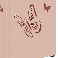 Portaombrelli Rosa Metallo Media Intarsi Decorativi