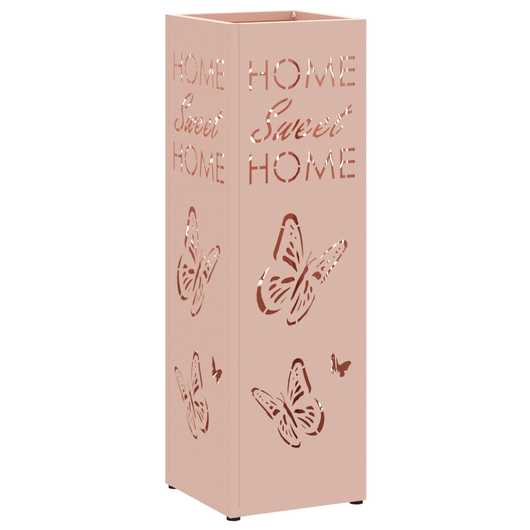 Portaombrelli Rosa Metallo Media Intarsi Decorativi