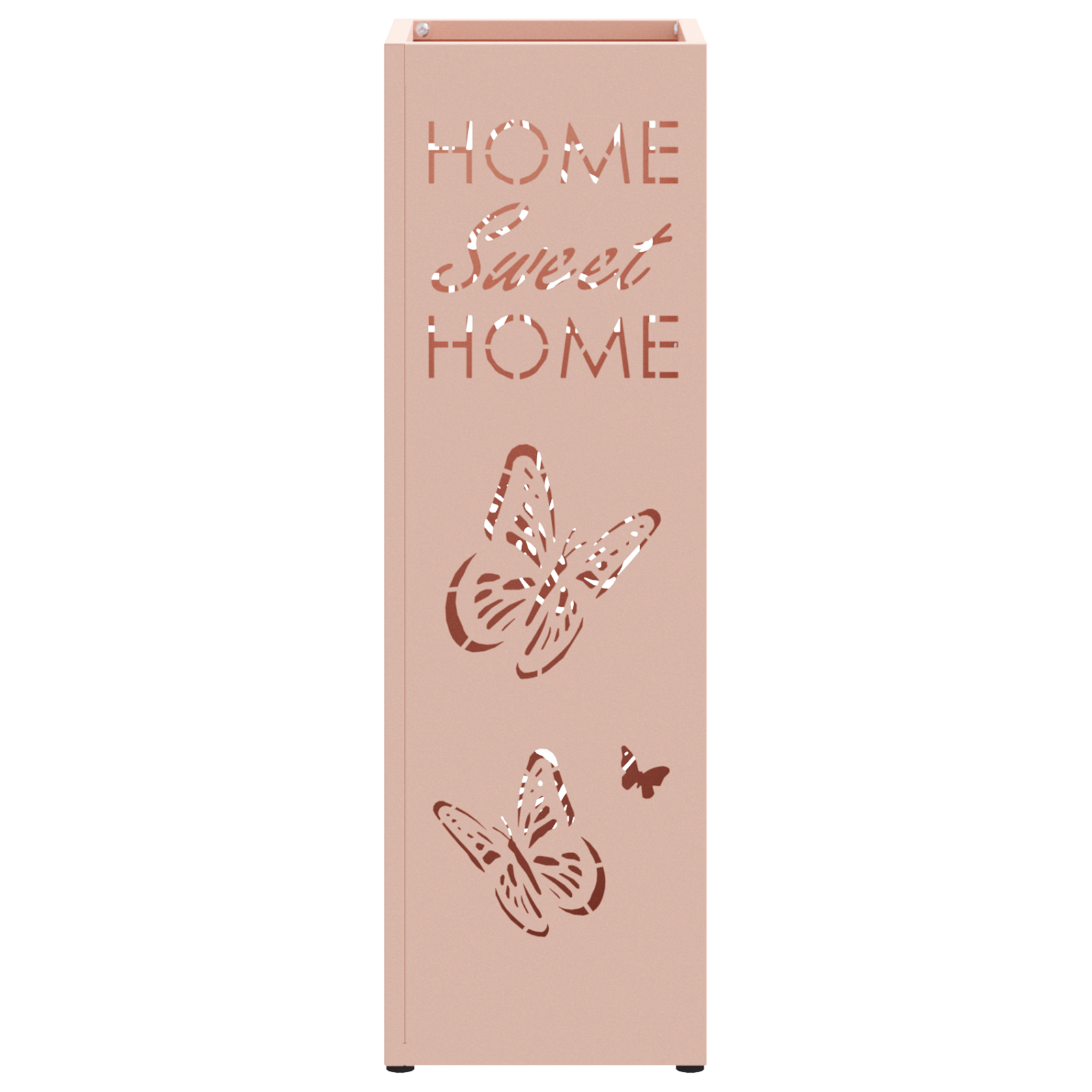 Portaombrelli Rosa Metallo Media Intarsi Decorativi