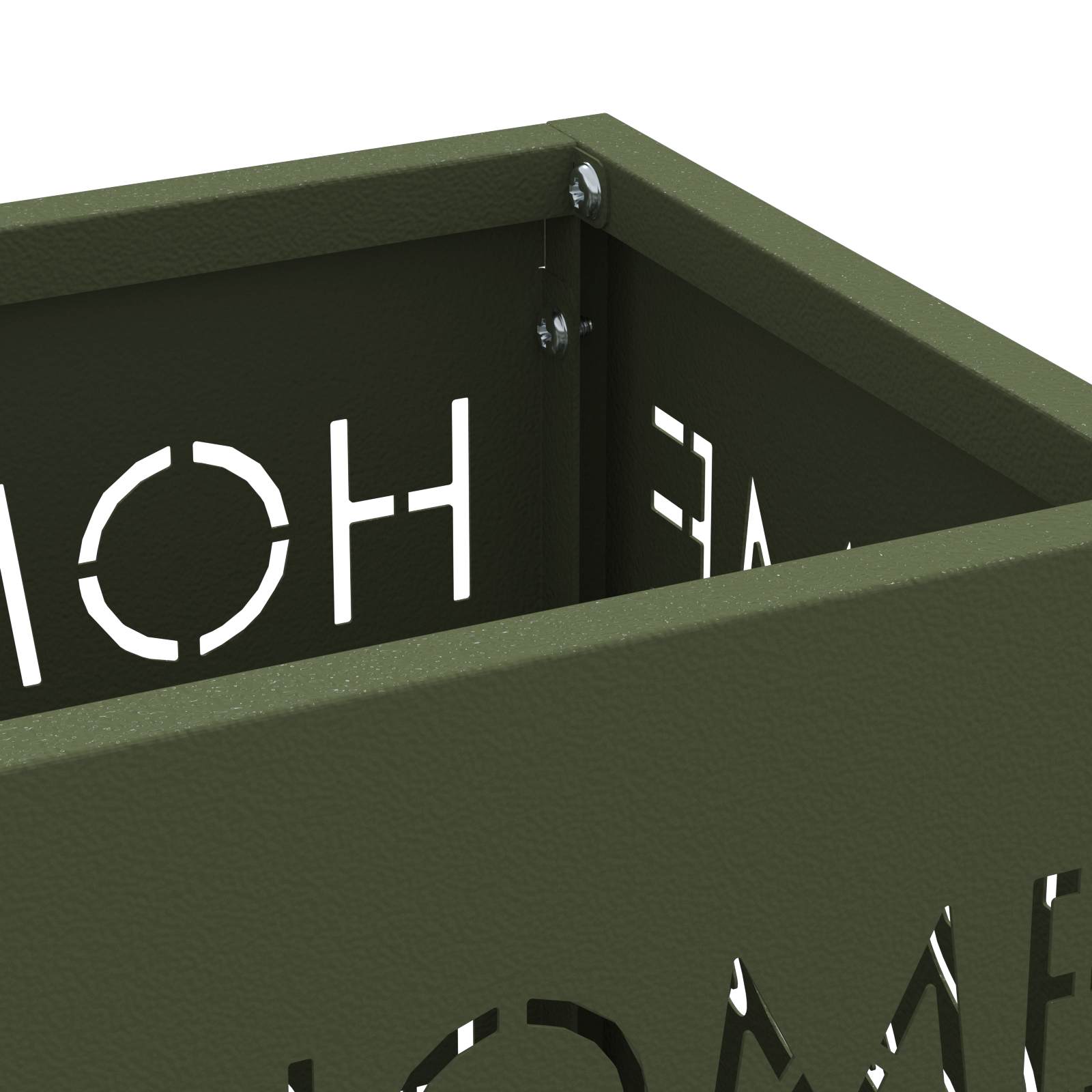 Portaombrelli Verde Oliva Metallo Standard Motivo Portaombrelli