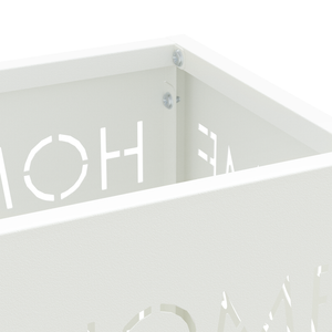 Portaombrelli Bianco Metallo Standard Resistente Portaombrelli