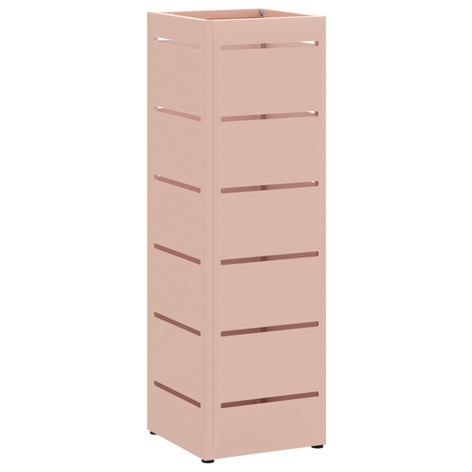 Portaombrelli Rosa Metallo Intarsi decorativi Portaombrelli rosa