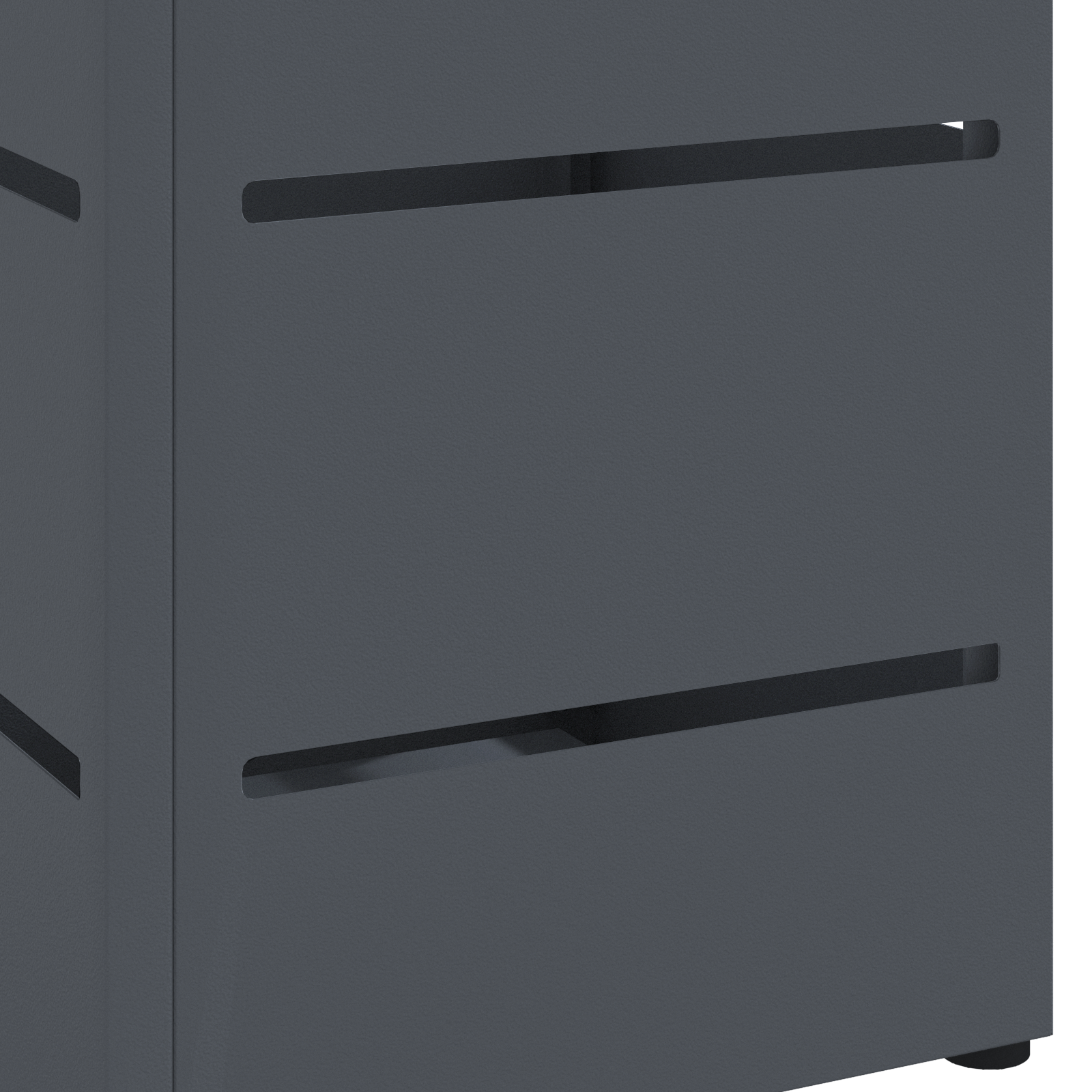 Portaombrelli Antracite Metallo Media Decorazioni Portaombrelli