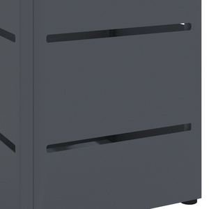 Portaombrelli Antracite Metallo Media Decorazioni Portaombrelli