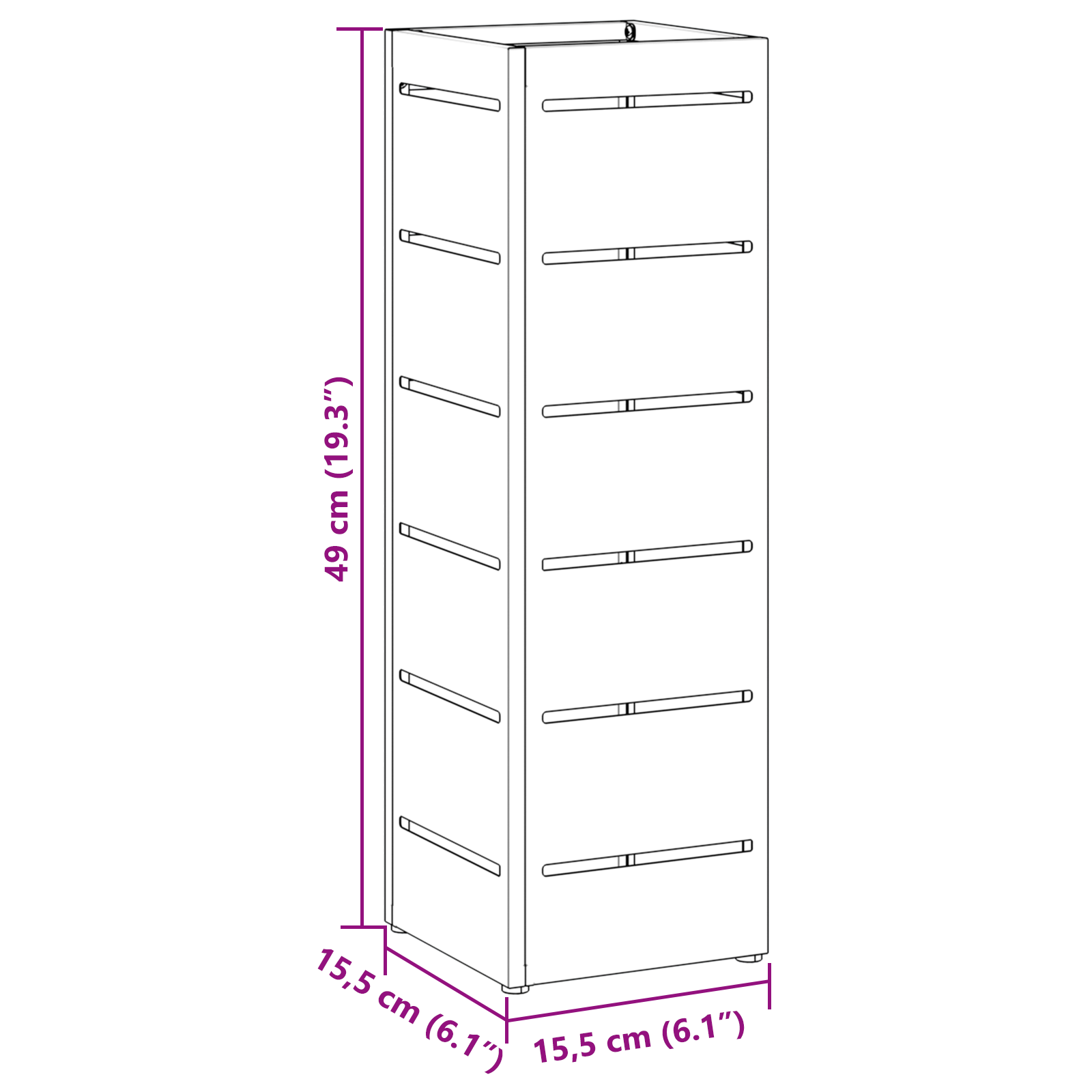 Portaombrelli Antracite Metallo Media Decorazioni Portaombrelli