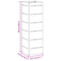 Portaombrelli Antracite Metallo Media Decorazioni Portaombrelli
