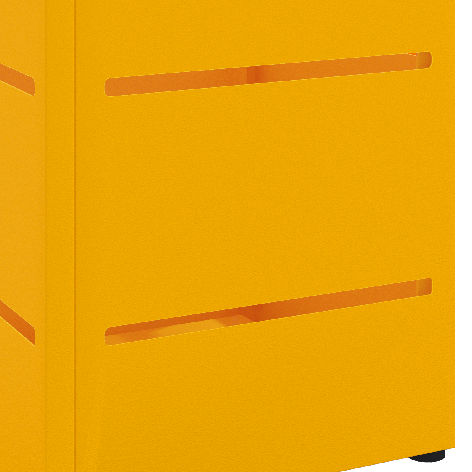 Portaombrelli Giallo senape Metallo Standard Portaombrelli