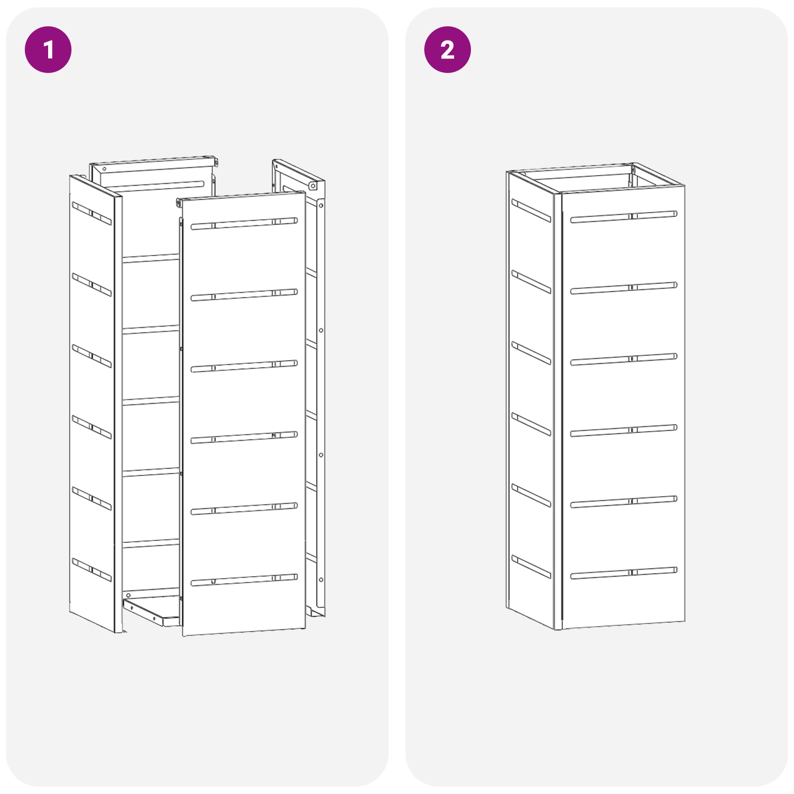 Portaombrelli Giallo senape Metallo Standard Portaombrelli