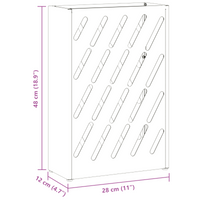 Portaombrelli Rosa Metallo Medio Motivo Portaombrelli