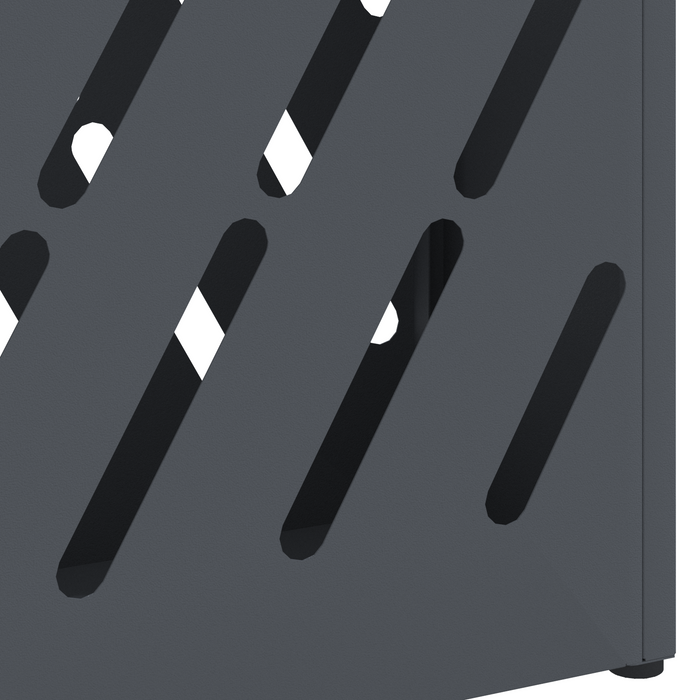 Portaombrelli Antracite Metallo Medio Portaombrelli