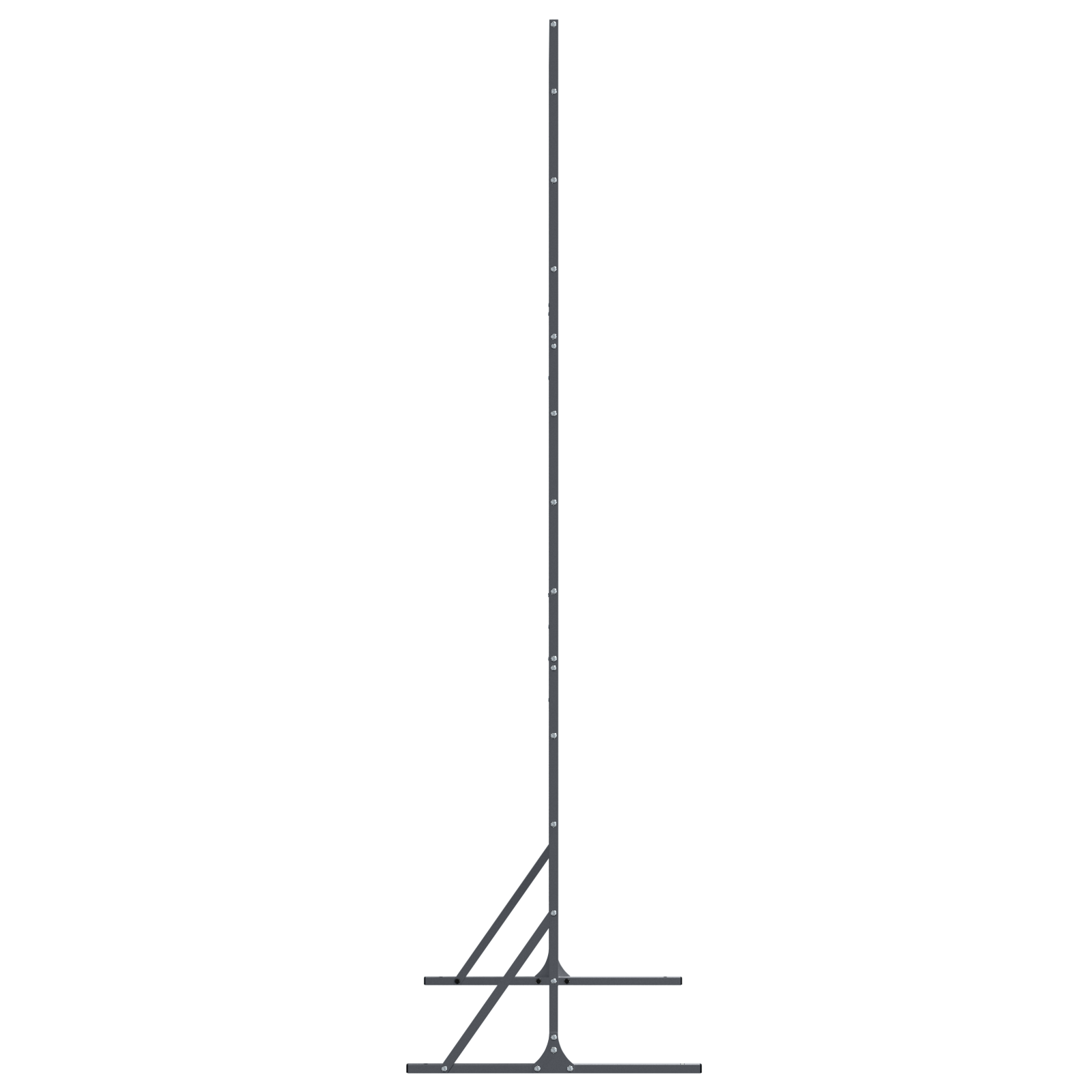 Pannello di Recinzione in Acciaio Antracite Acciaio Media