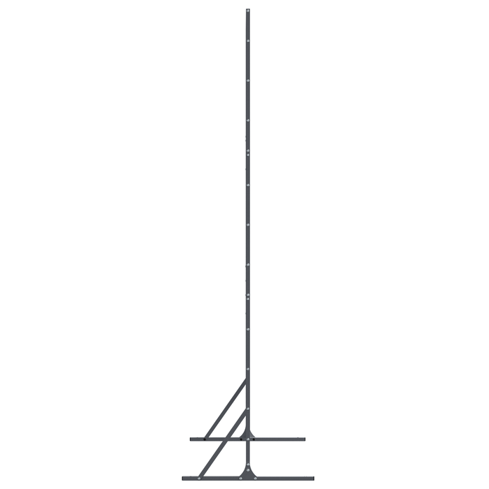 Pannello di Recinzione in Acciaio Antracite Acciaio Media